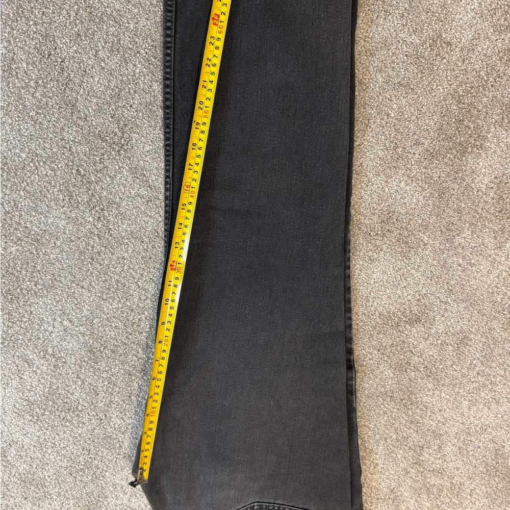 Levi’s 516 Slim Fit Straight Leg Jeans – Black / Charcoal – Made in Canada-38/30 - Picture 6 of 9